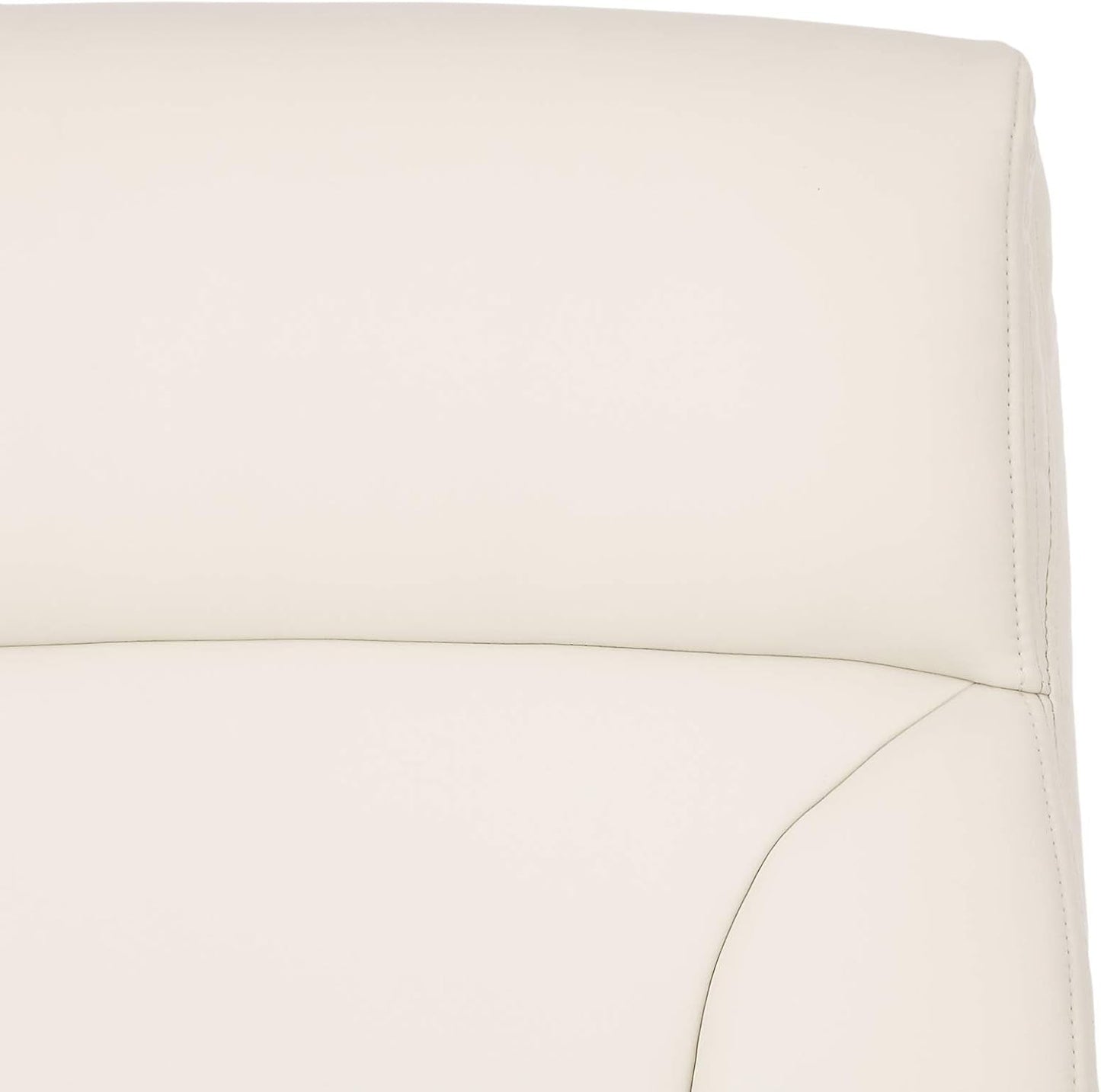 Ivory Executive Desk Chair With Oversized Cushion 275Lb