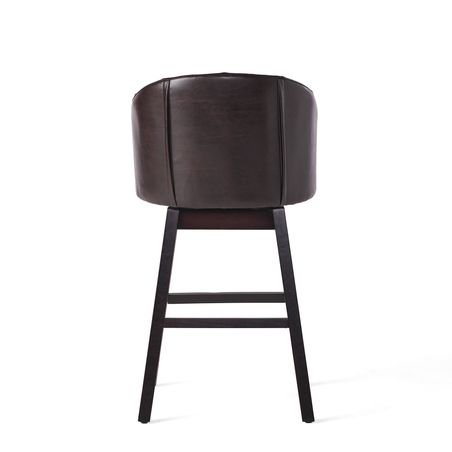 360 Degree Swivel Bar Stool with Stunning Nailhead Trim, Set of 2