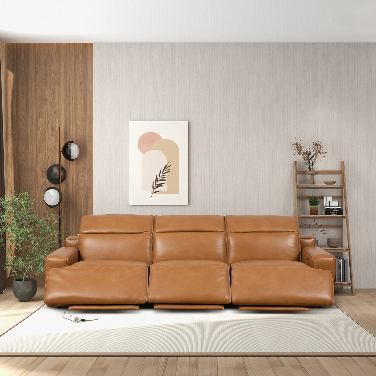 Urbana Triple Power Recliner Sofa