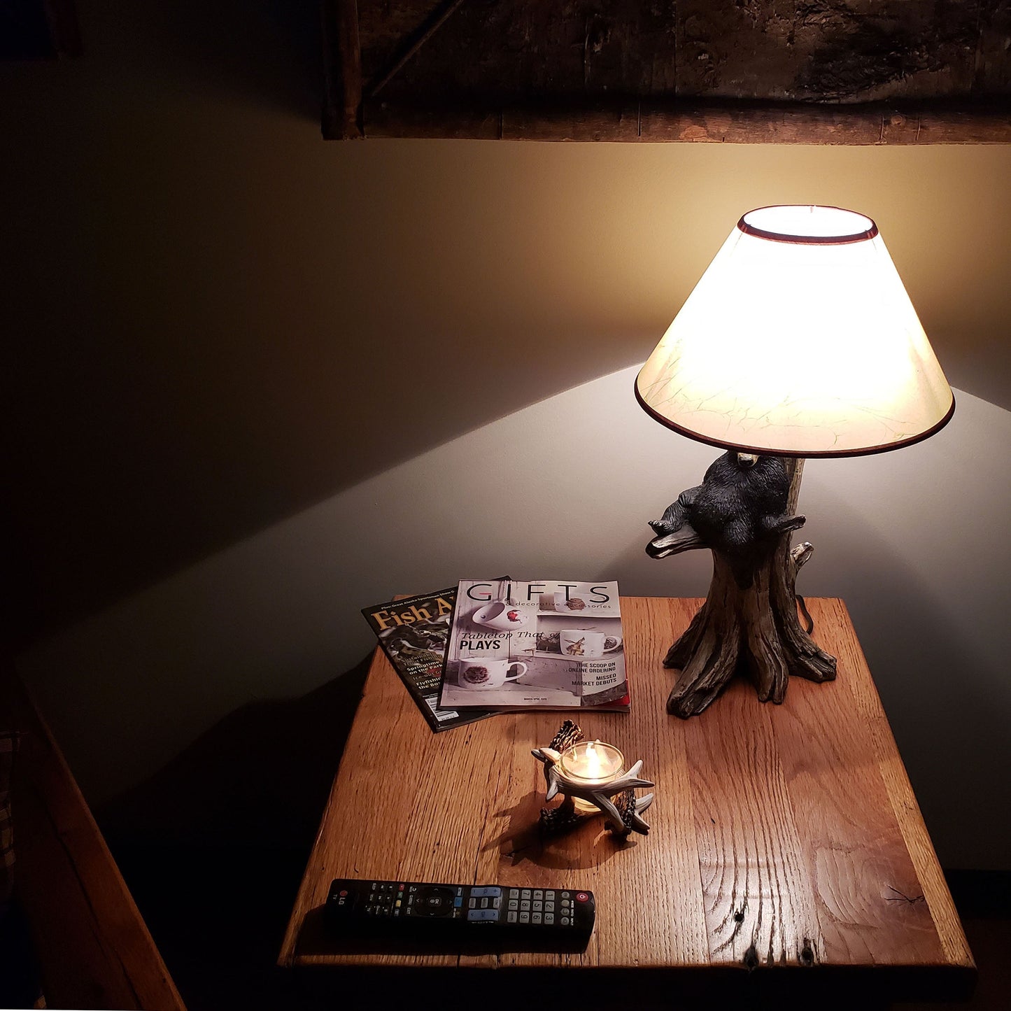 Candle Holder-Deer Antler