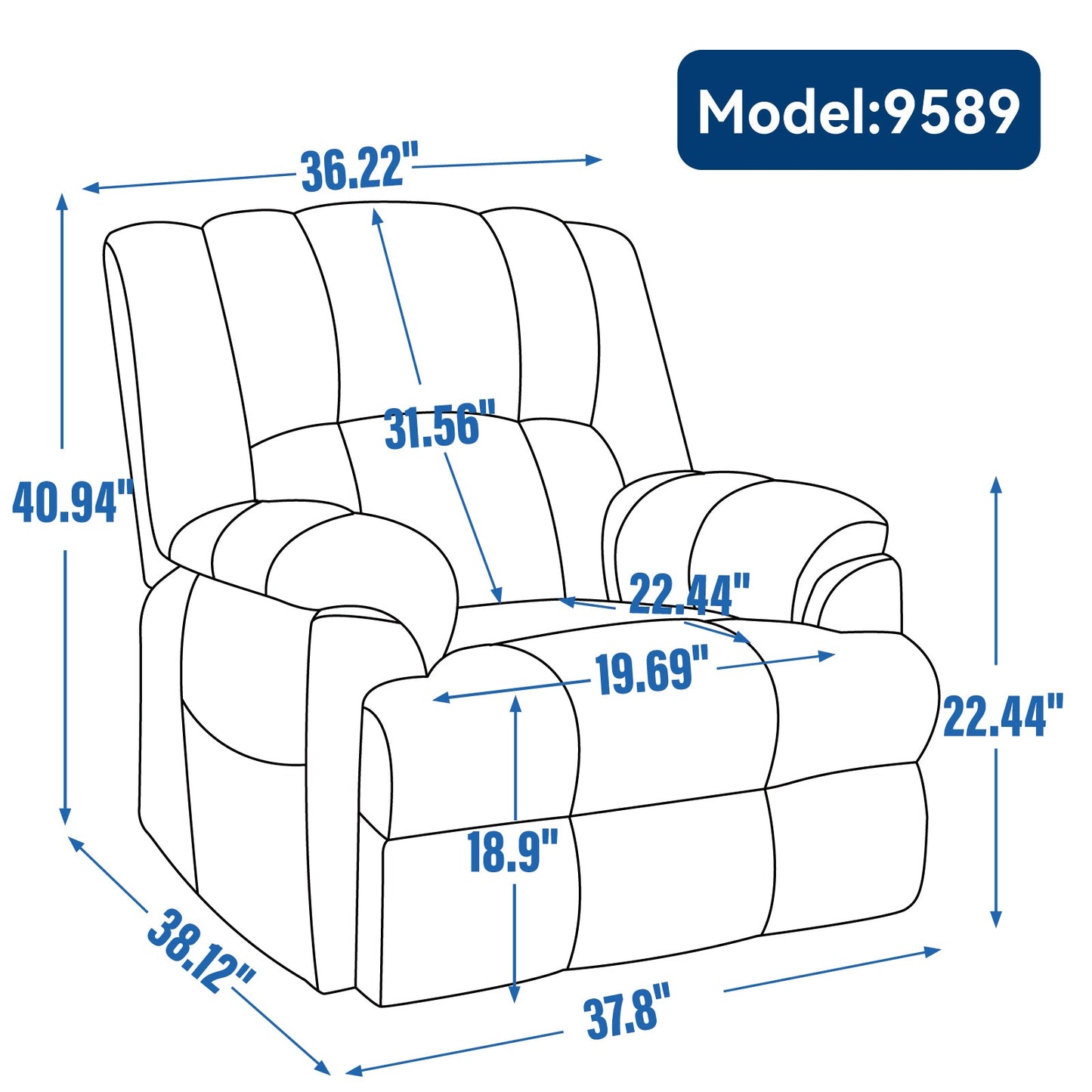 Dual Motor Heat Massage Infinite Position Up to 350 LBS Electric Power Lift Recliners with Power-Remote, Medium-firm and Heavy Duty, Red
