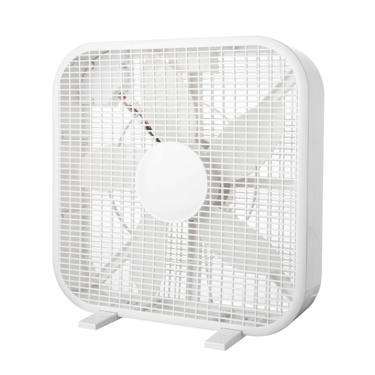 20 Inch Box Fan - 3-Speed Portable Cooling Fan with Carry Handle