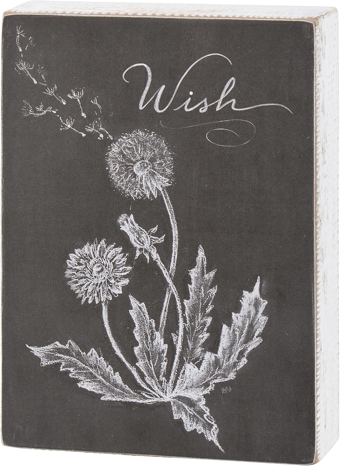 Look like Chalk Sign - Dandelion - Wish