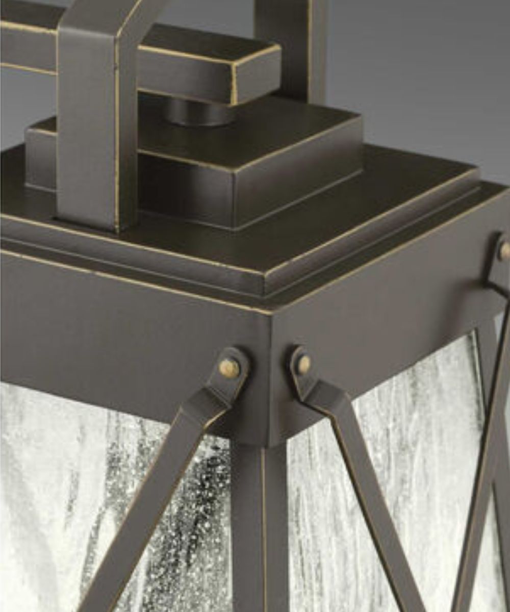Creighton 1-Light 12"h Small Outdoor Wall-Lantern Antique Bronze Finish by Progress