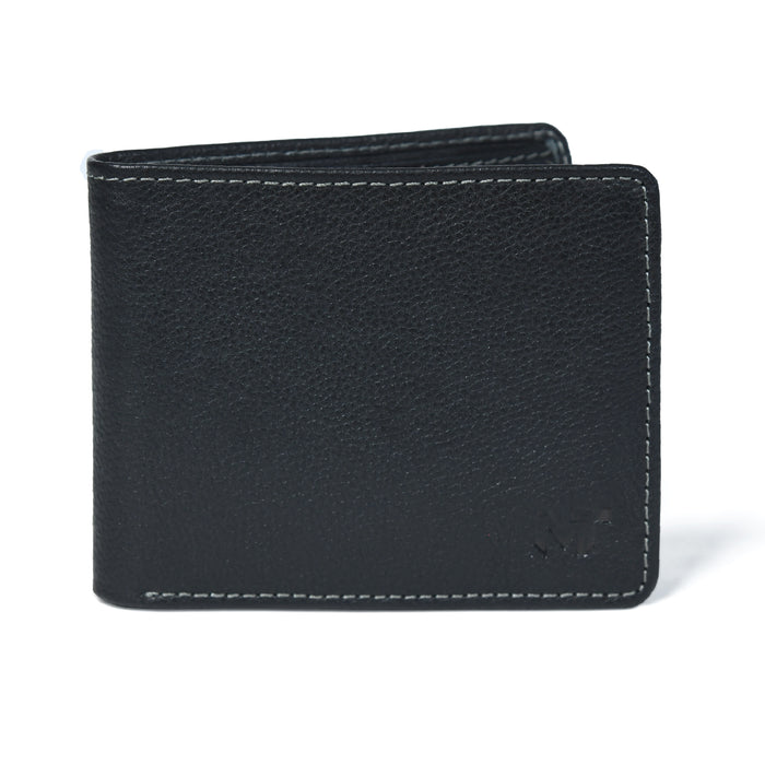 Classic Black Leather Wallet