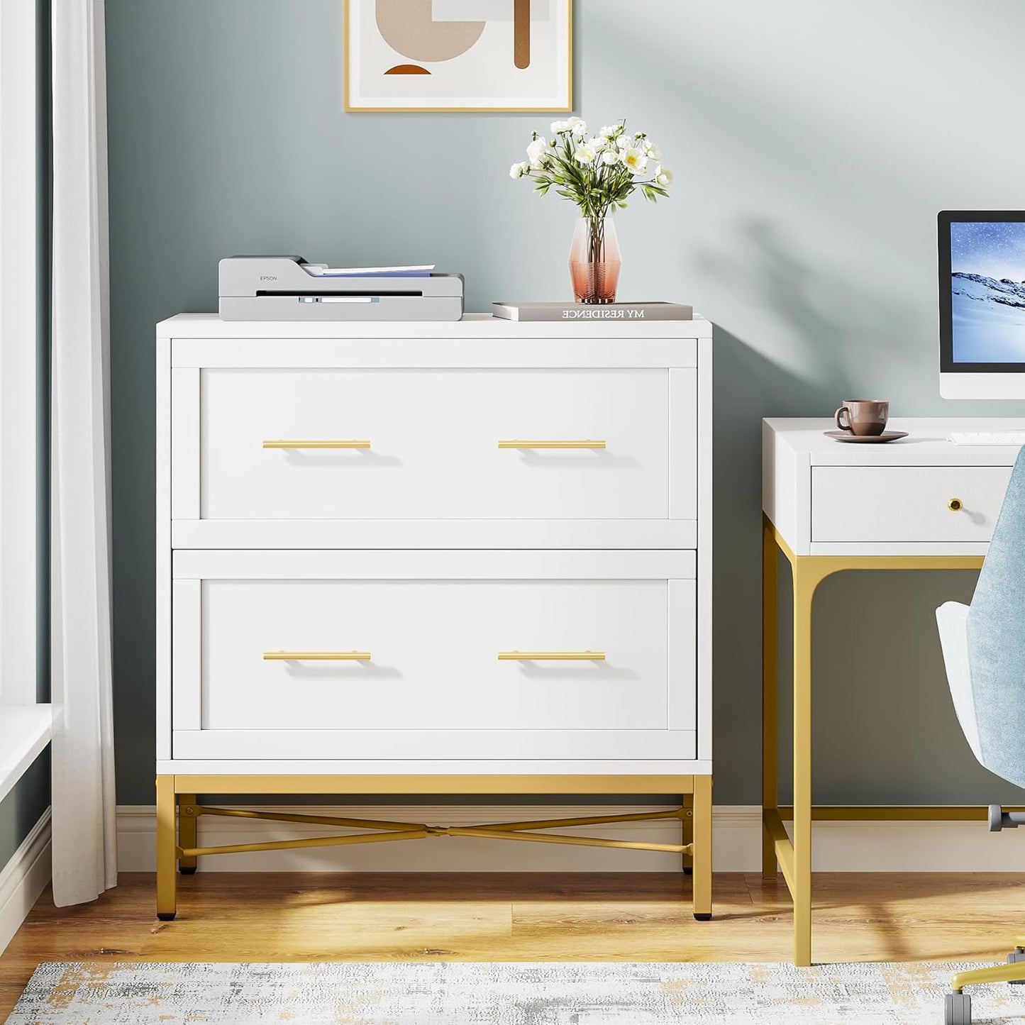 31.49-Inches Modern Lateral File Cabinet