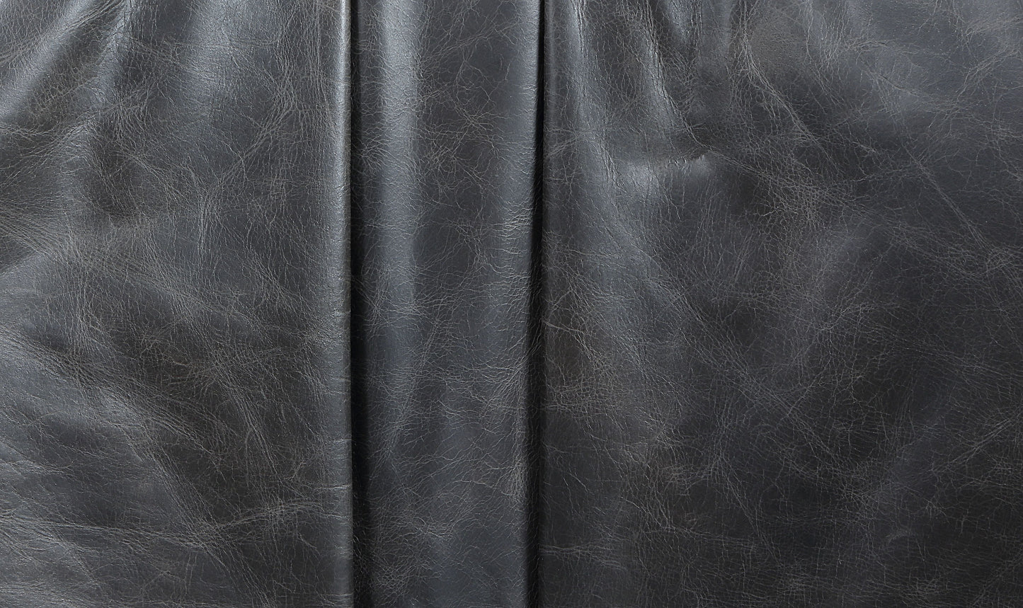 Piotr Black Leather Accent Chair