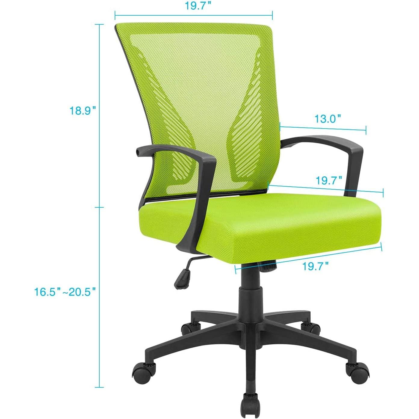 Cyan Ergonomic Office Chair Armrests And Lumbar Support