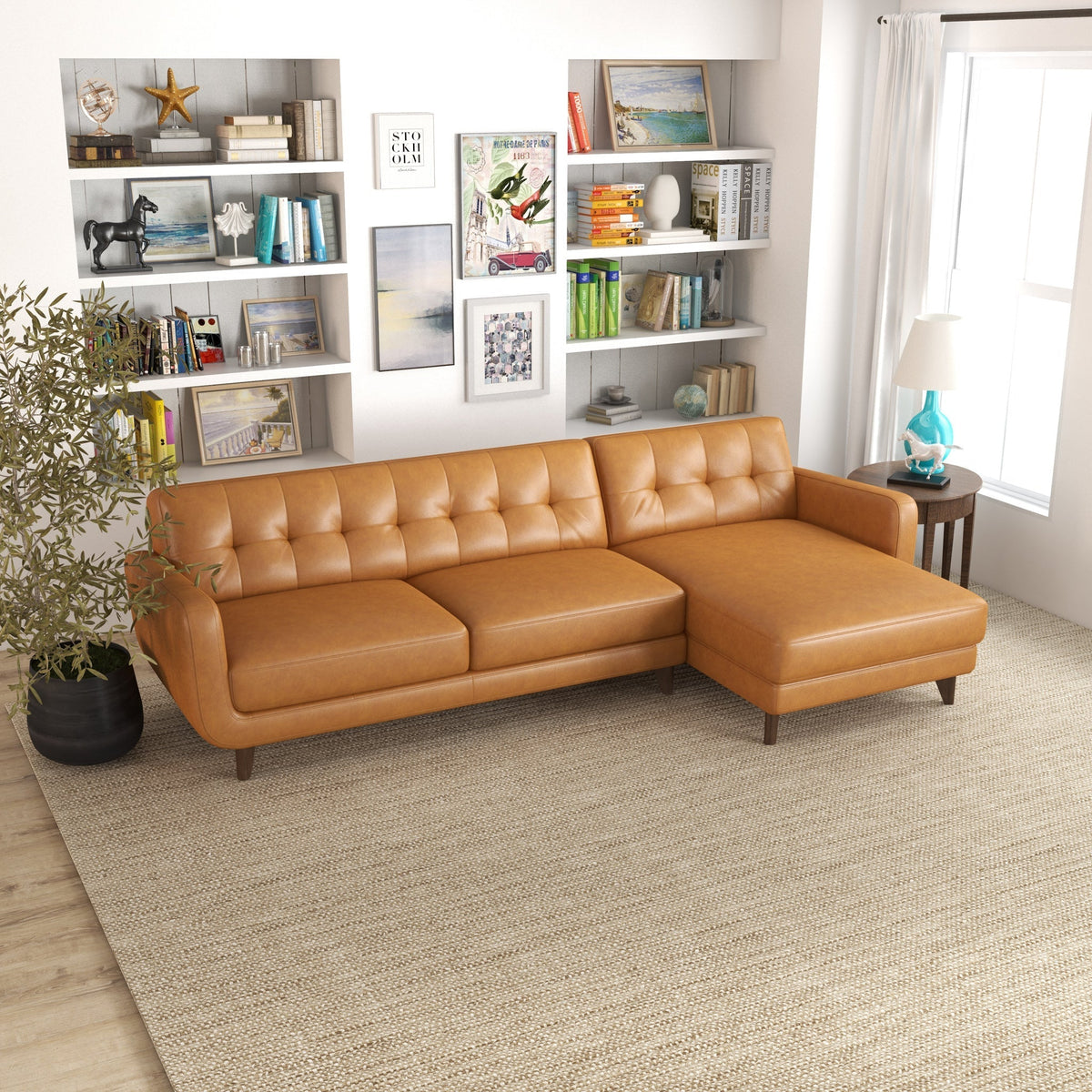 Allison Right-Facing Sectional Sofa