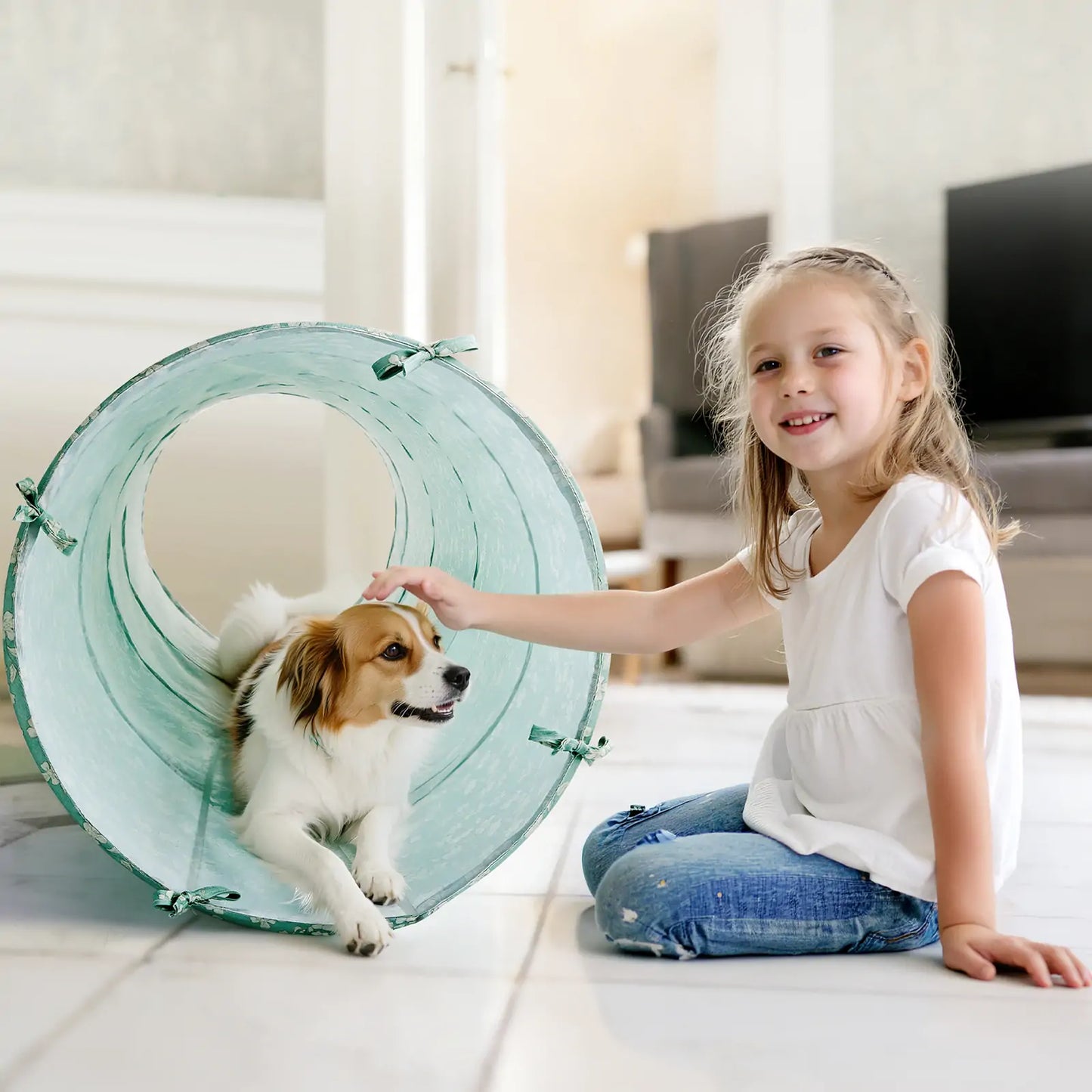 Tiny Land® Adventure Play Tunnel - Green