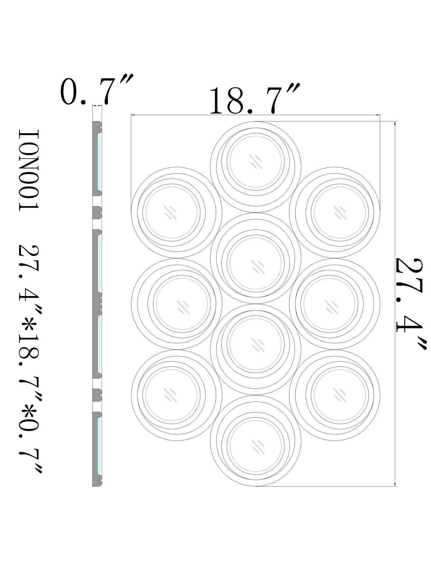 Buguias Mirror - Clearance