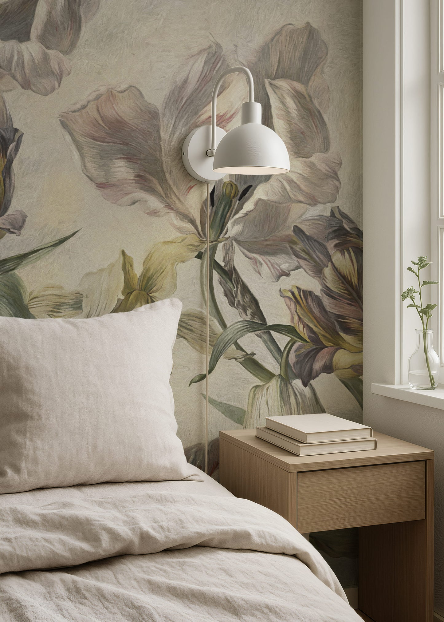 Historical Dutch Tulip Floral Wall Mural