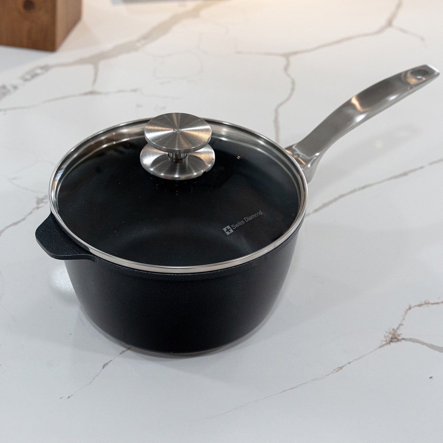 CHD Nonstick Saucepan with Glass Lid