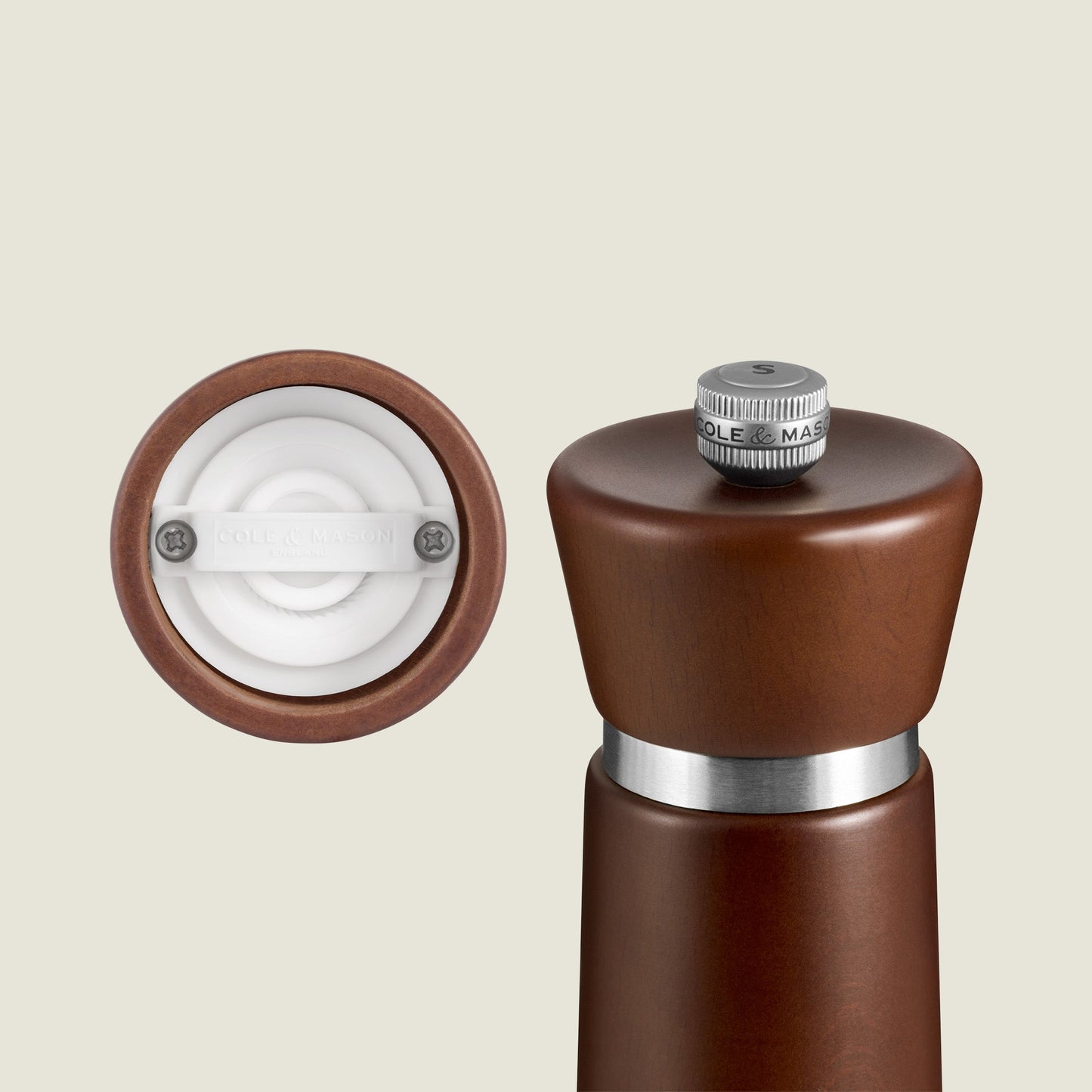Cole & Mason Millbank Chestnut Salt & Pepper Mills