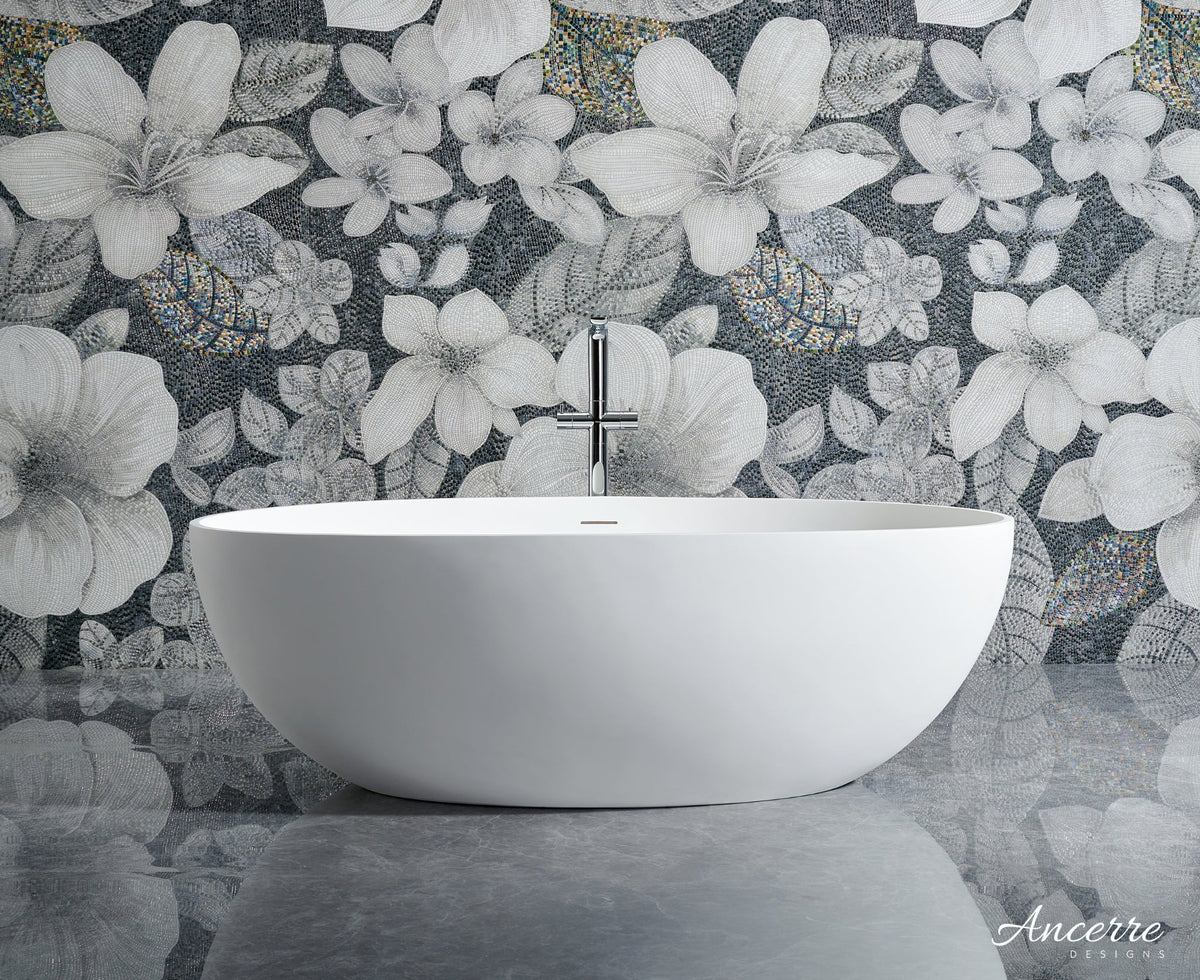Crestwood Freestanding Solid Surface Bathtub