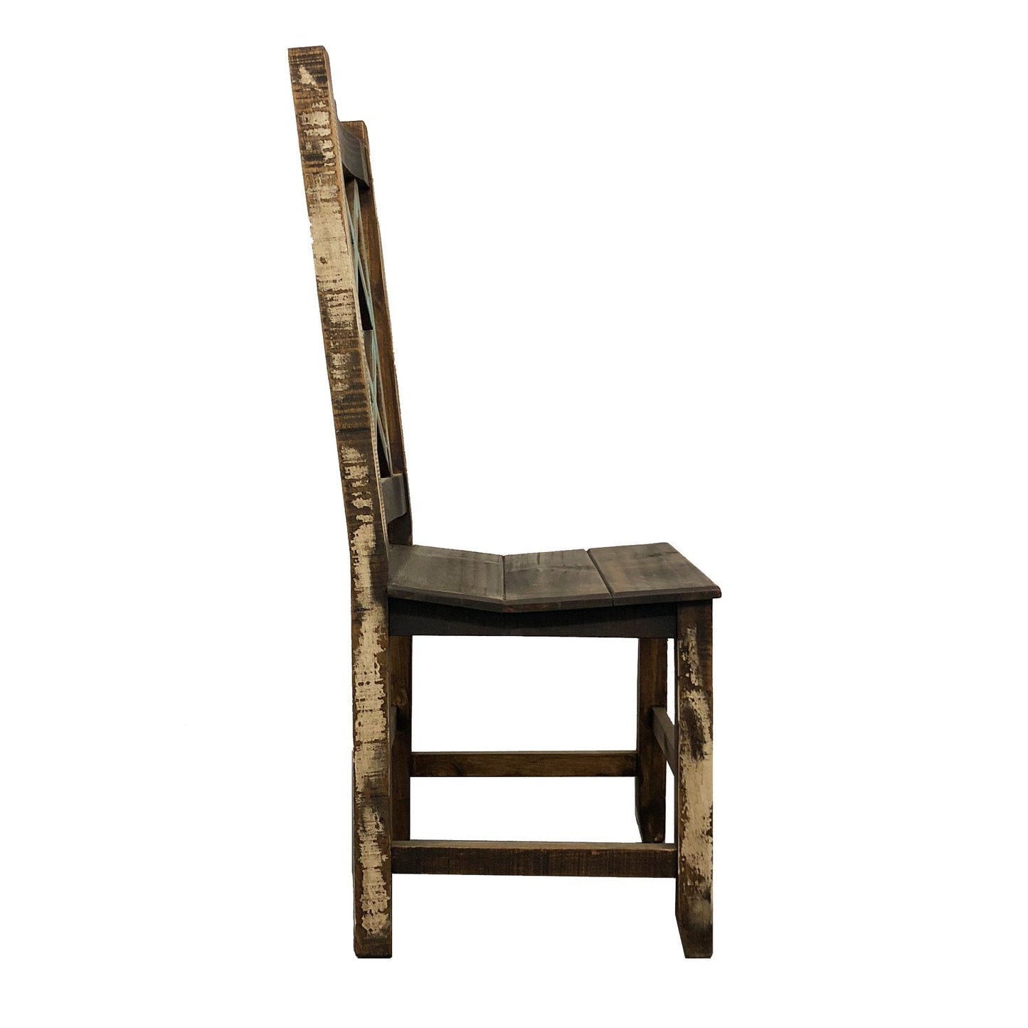 Cabana 6' Rustic Dining Table and 6 Cabana Rustic Chairs