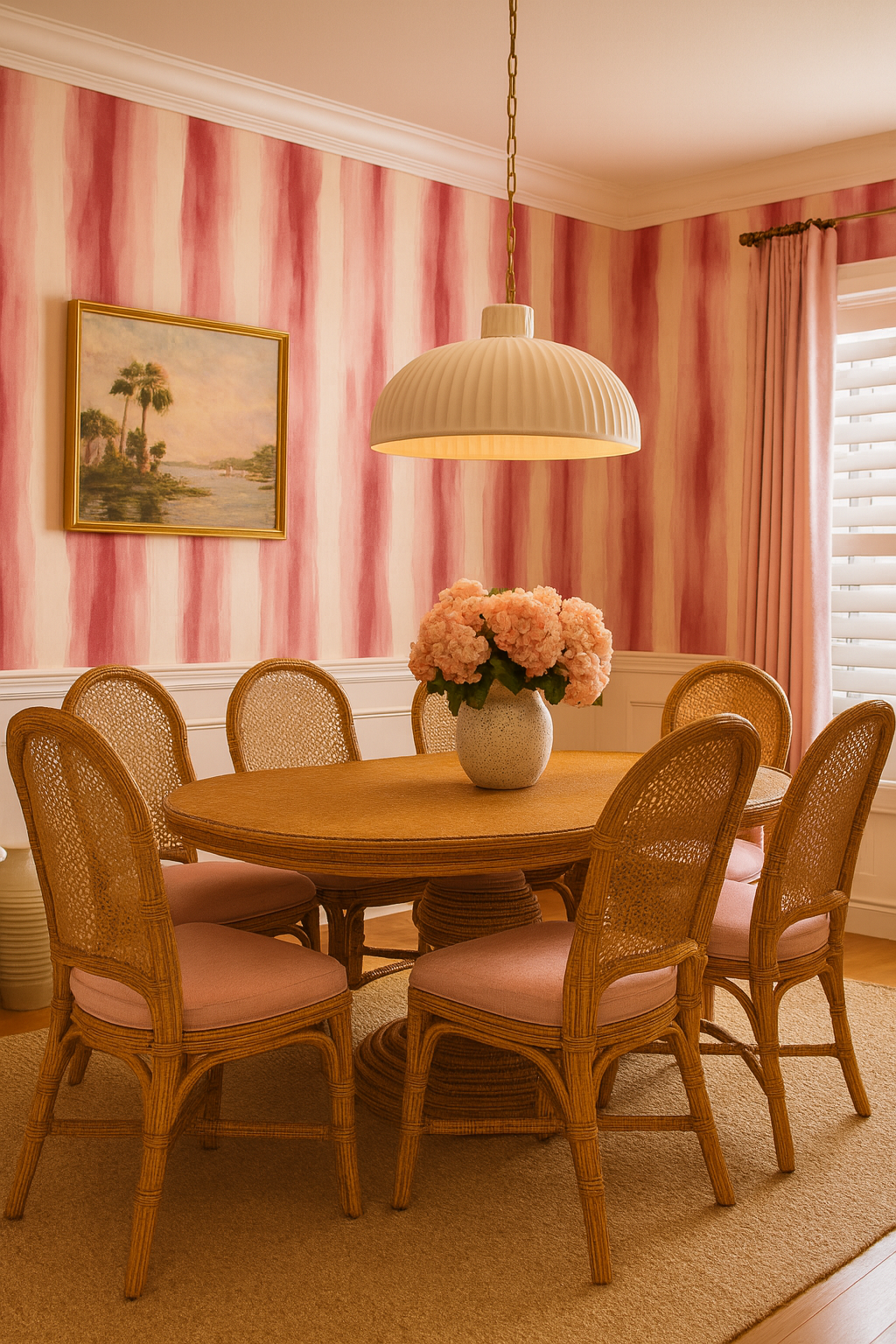 Crimson Veil Wallpaper