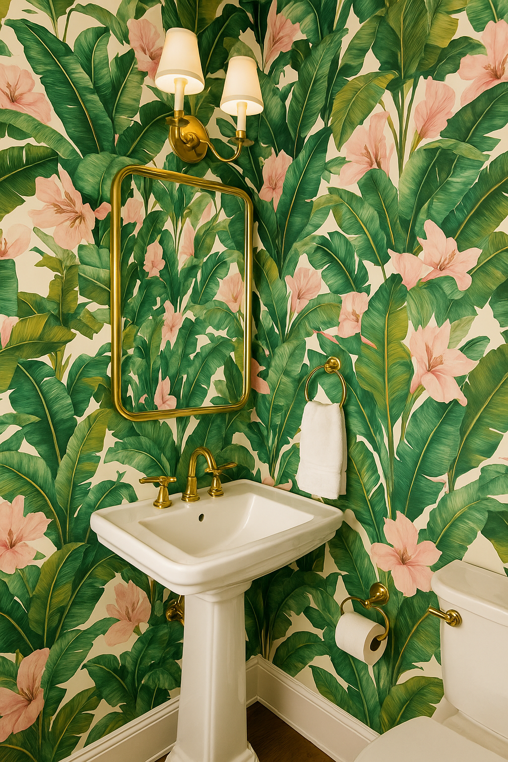 Palm Mirage Wallpaper