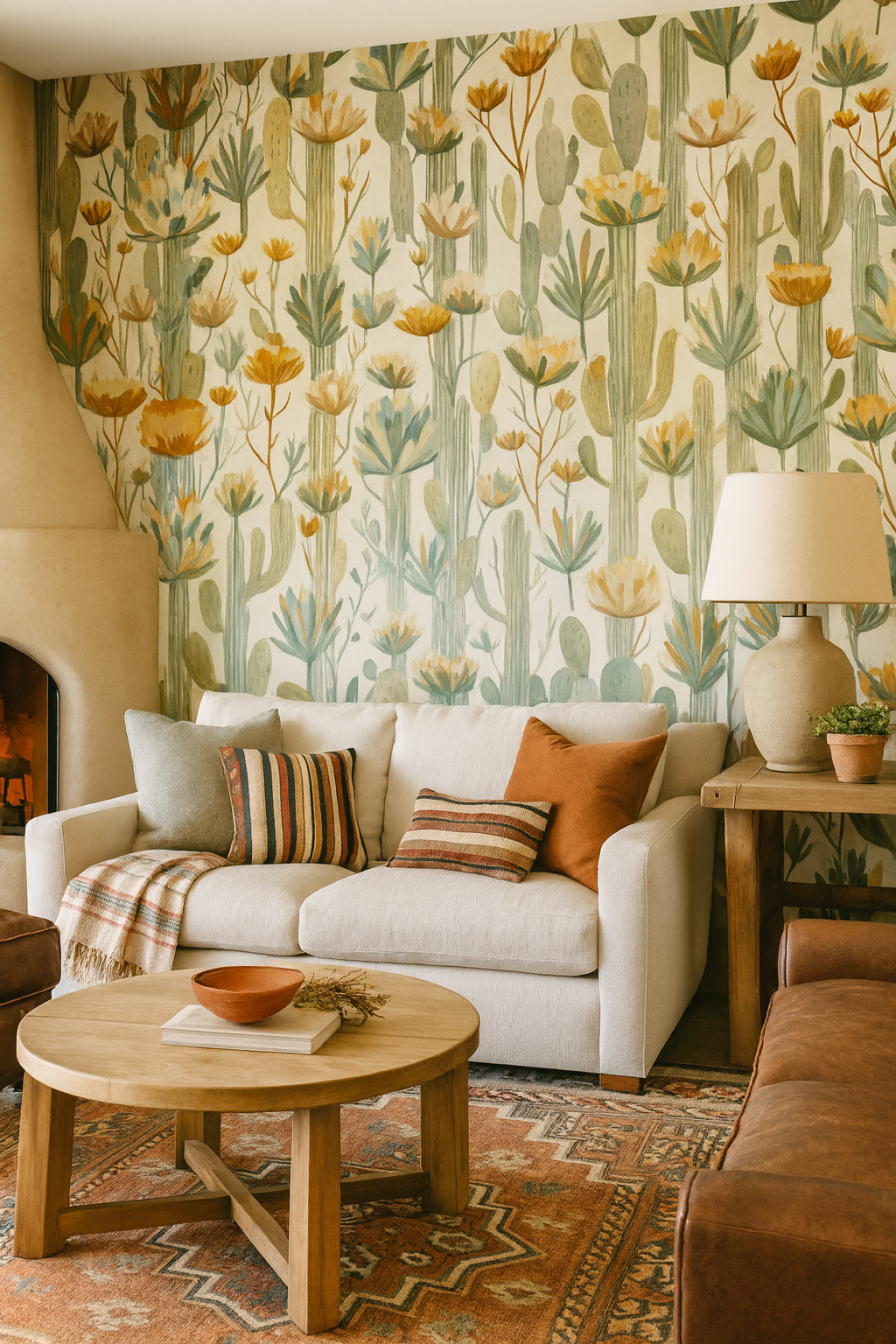 Cactus Chorus Wallpaper