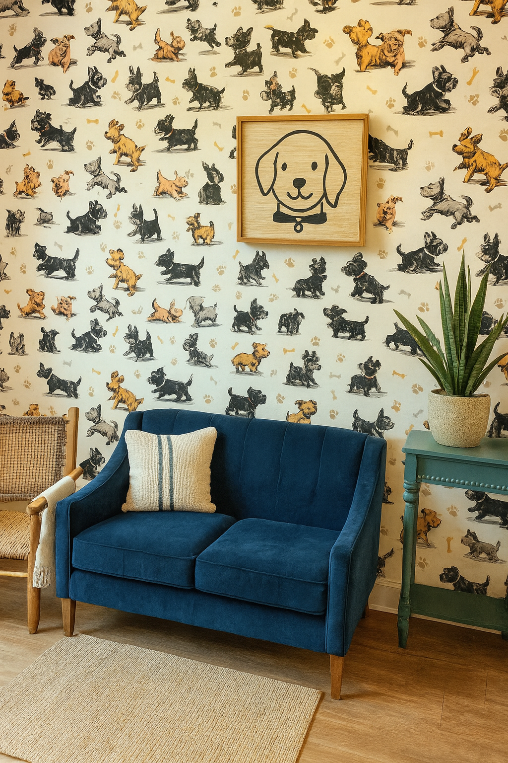 Terrier Tango Wallpaper