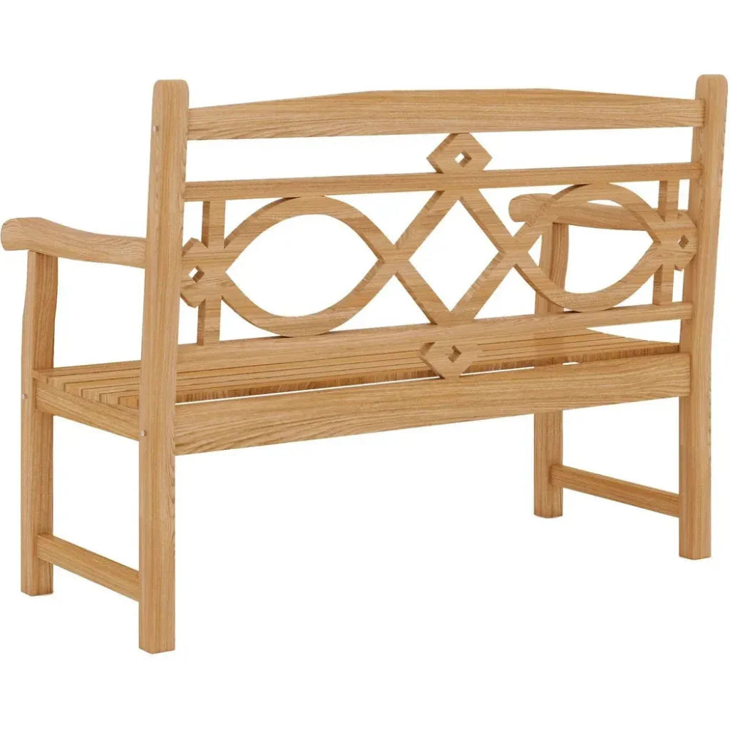 Chelsea 2-Person Teak Outdoor Bench