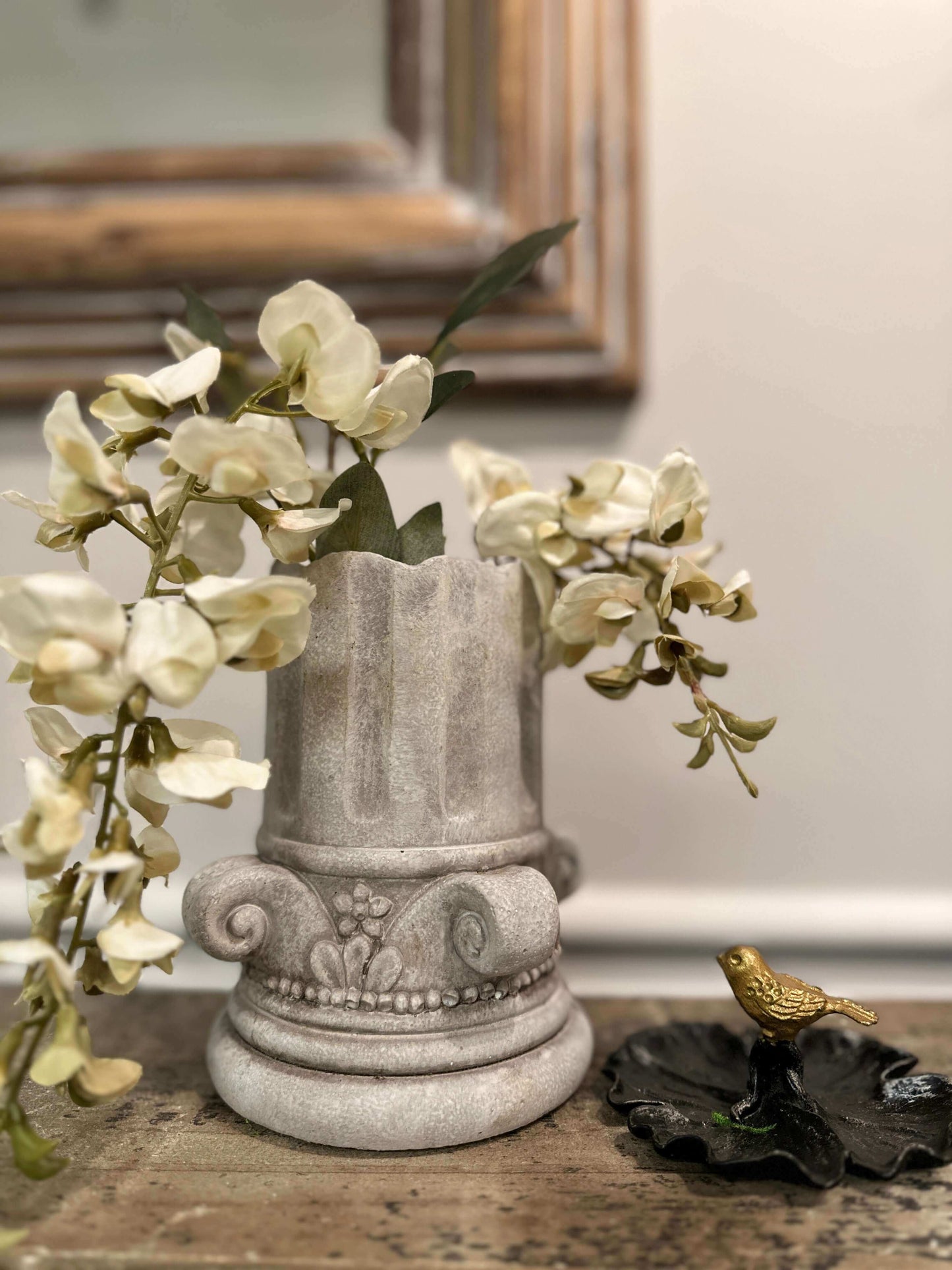 Concrete Column Planter