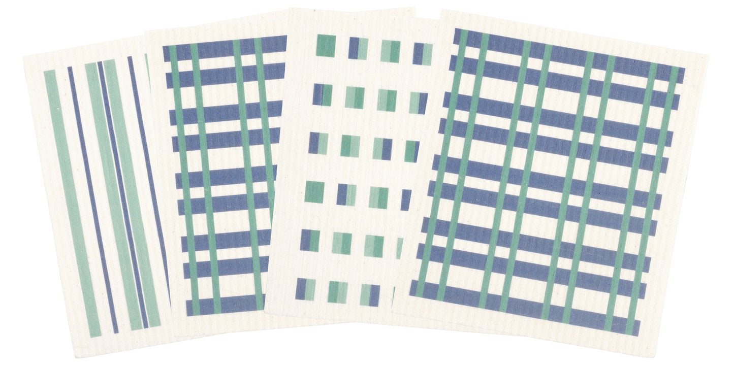 KAF Home Set Of 4 Mixed Swedish Dish Cloths
