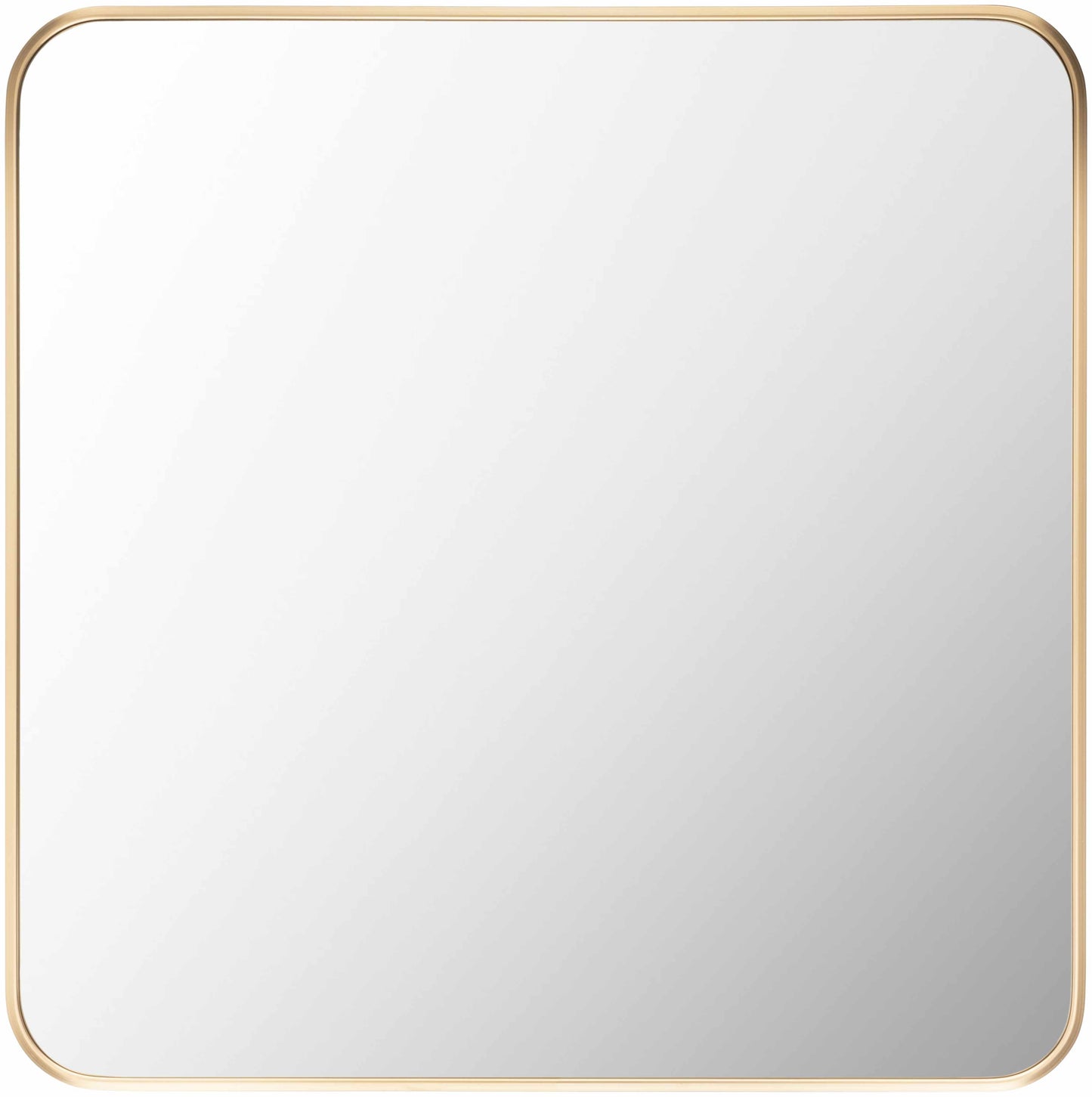 Ockenfels Modern Arched Gold Wall Mirror