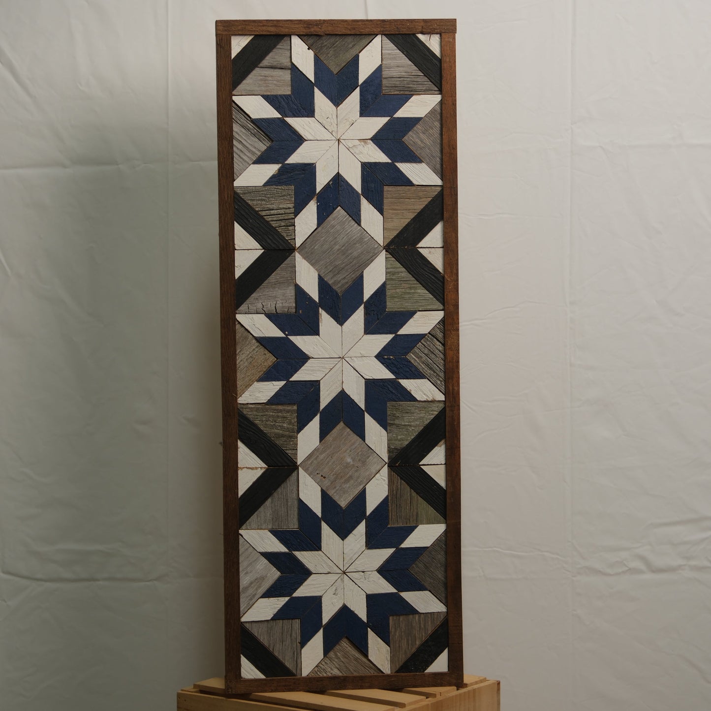 Amish Handmade Barn Quilt - Banner (10.5 in x 30 in)