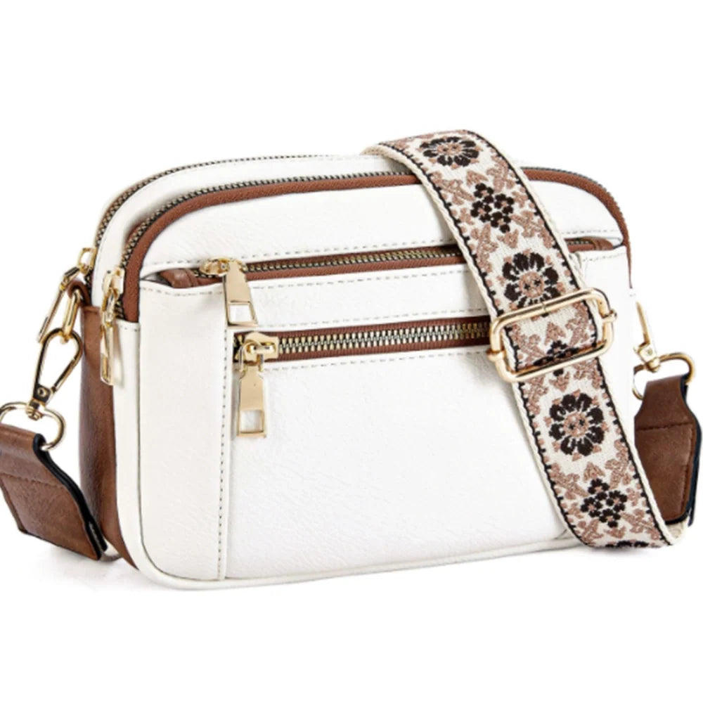 The Juniper Crossbody Bag White