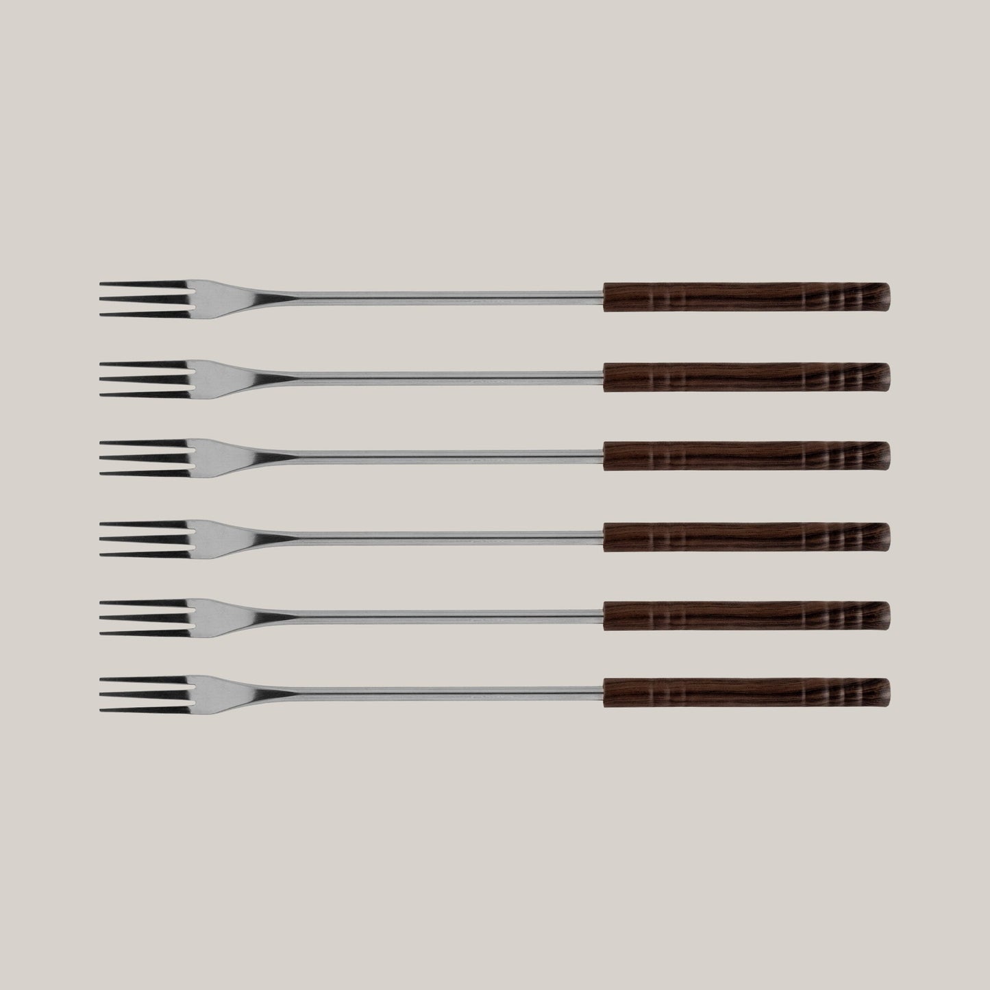 Fondue Forks Set - Cheese & Oil / Broth Fondue – Set of 6