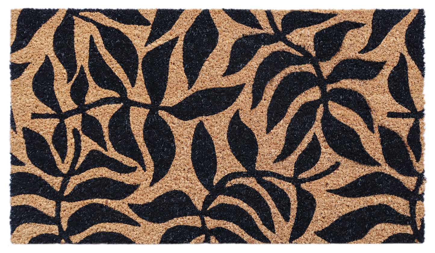 KAF Home Durable Natural Coir Doormats - 17" x 30"