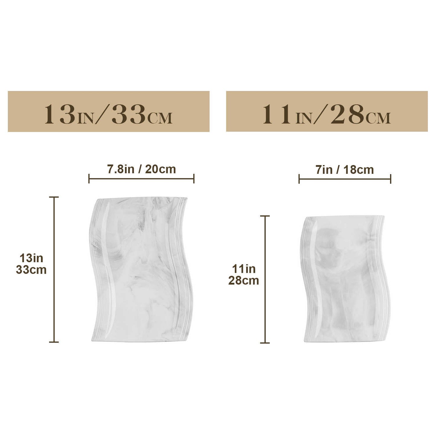 Flora Platters Set of 2