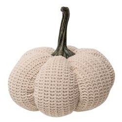 Cream Knit Pumpkin Medium