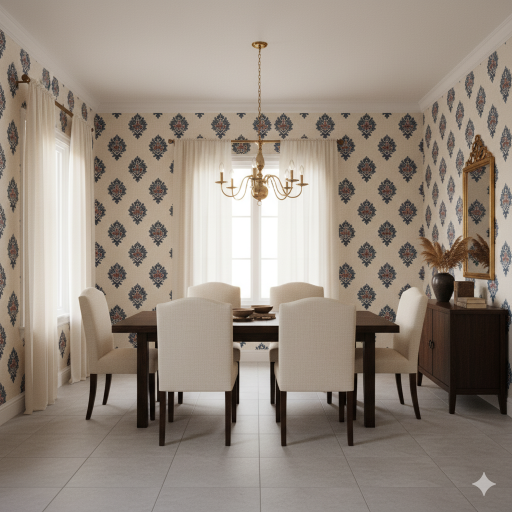 Indigo Crest Wallpaper