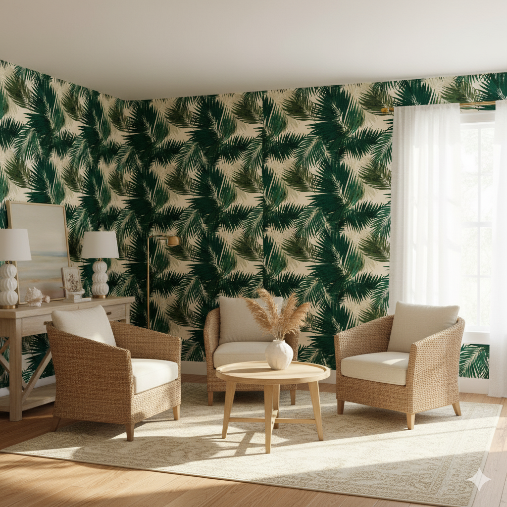 Emerald Canopy Wallpaper