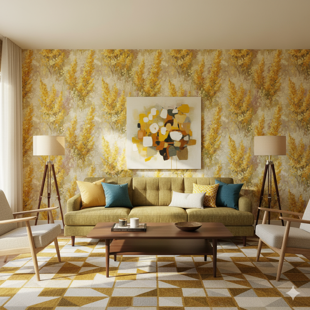 Sunflare Meadow Wallpaper