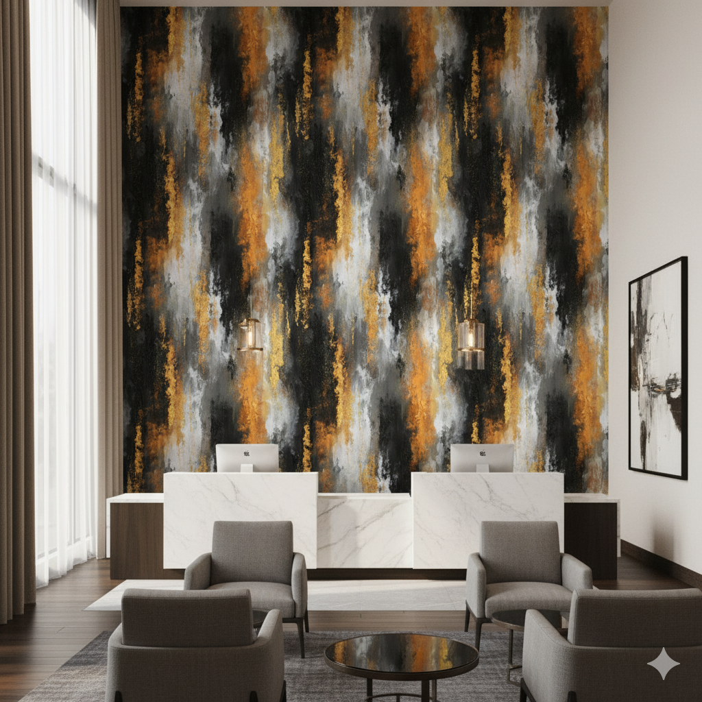 Molten Cascade Wallpaper