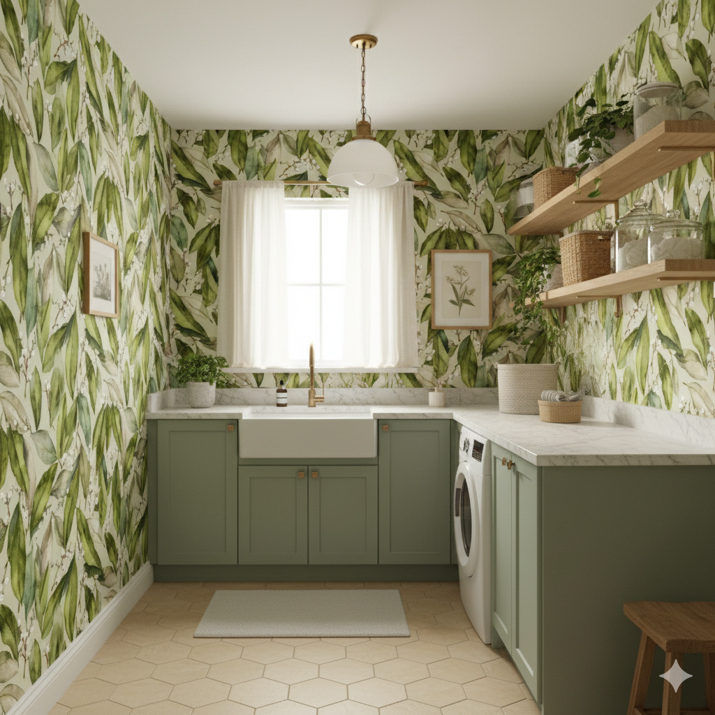 Evergreen Chapel Wallpaper