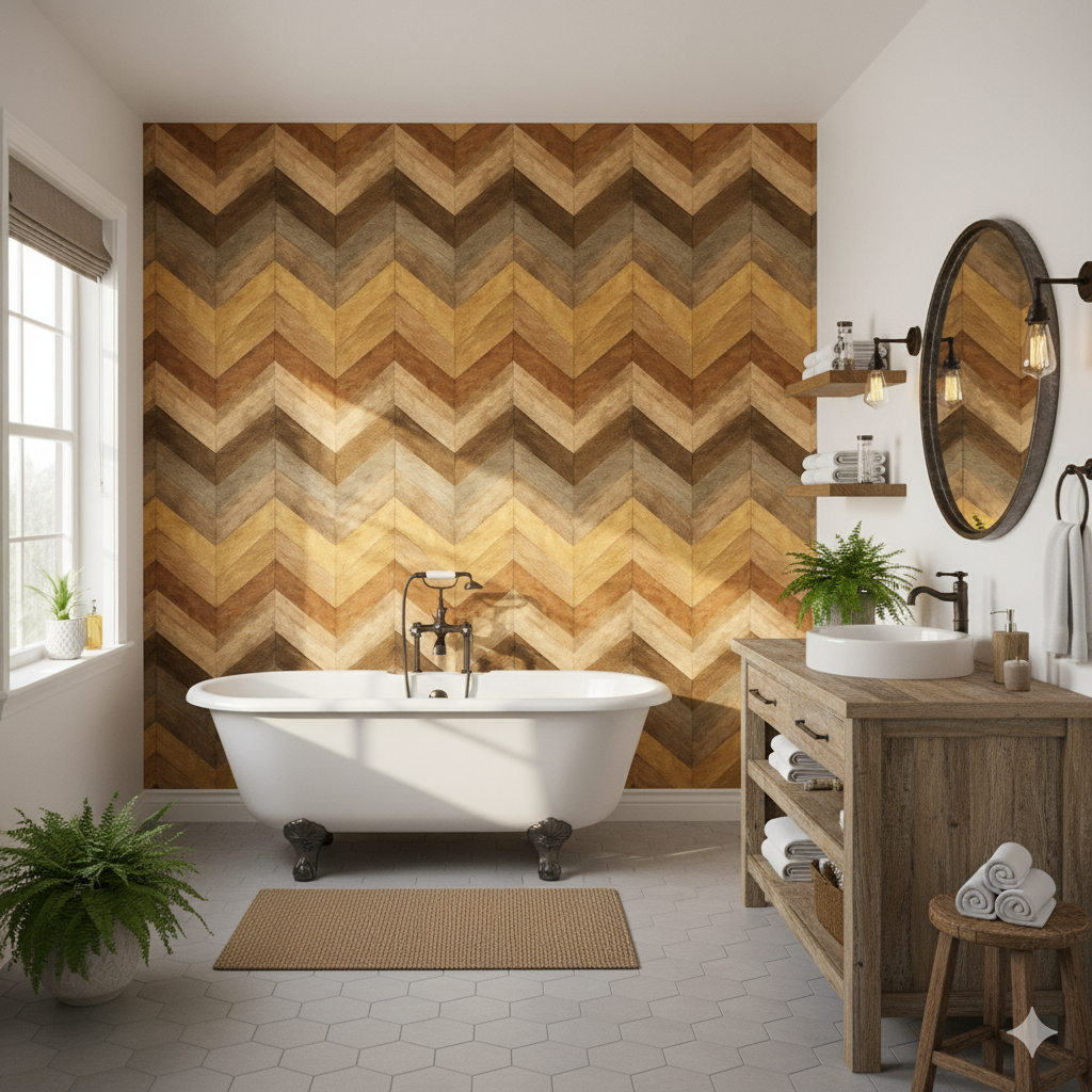 Havana Chevron Wallpaper