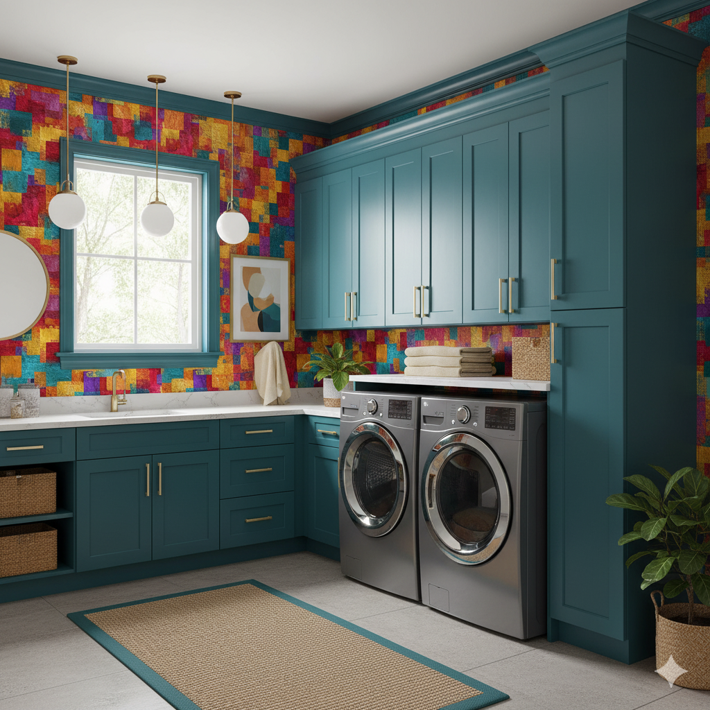 Toulouse Mosaic Wallpaper