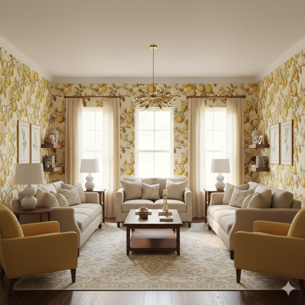 Citrus Script Wallpaper