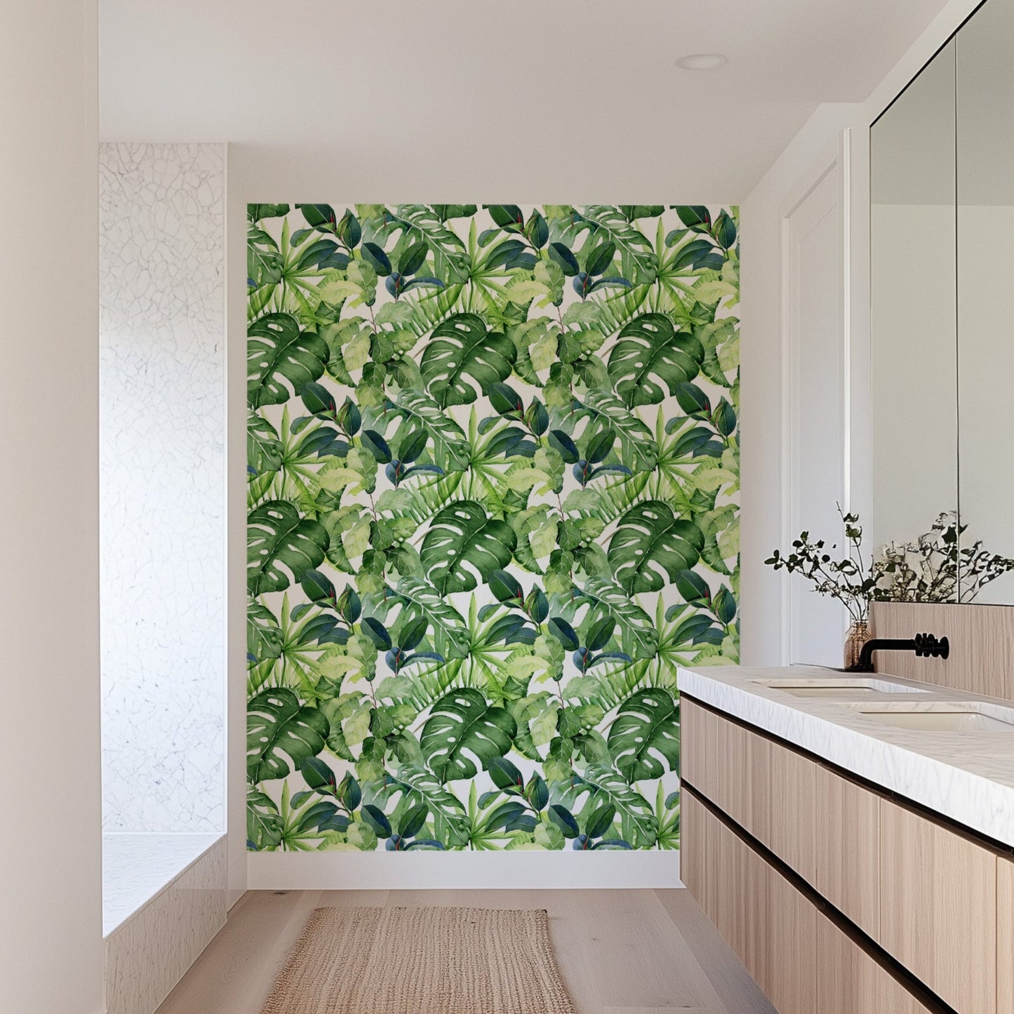 Green Tropical Wallpaper