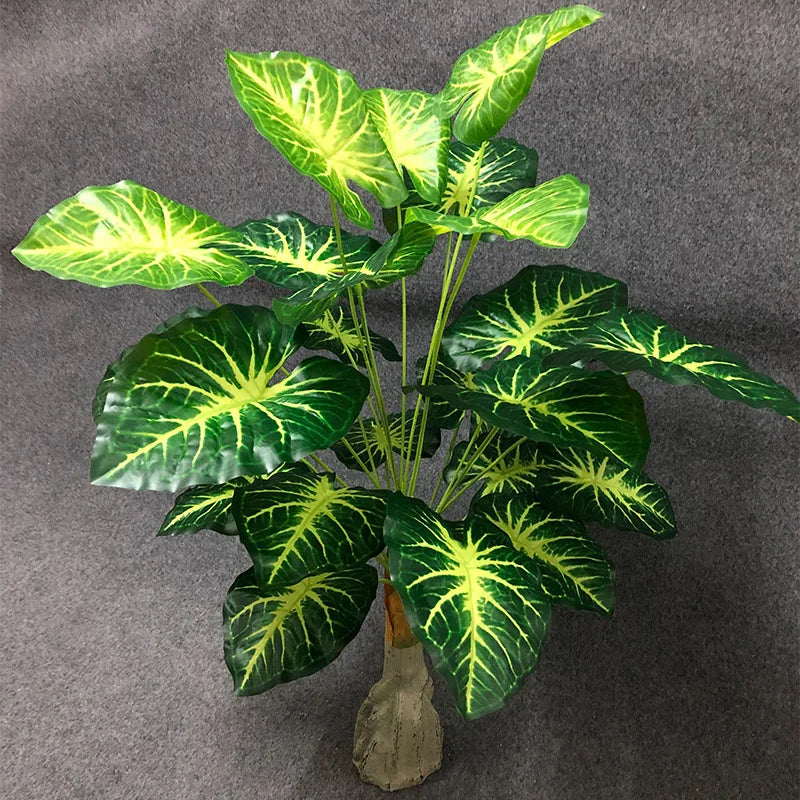 Dlight Decor White Monstera Palm for Bold Floor Styling