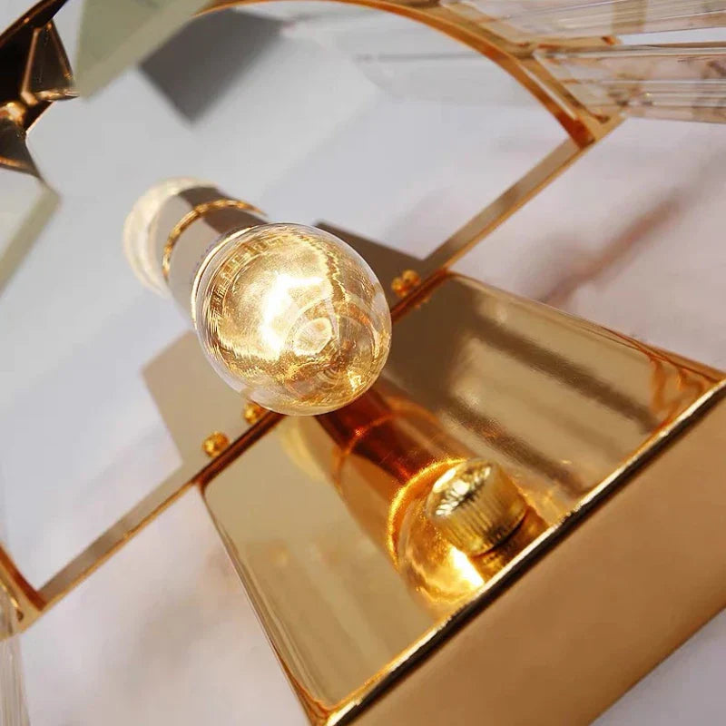 Modern Wall Sconce Lights - Crystal Bedside, Dining, Living Room, Aisle, Corridor, Stair Lighting for Hotel and Restaurant, Glass Lamp