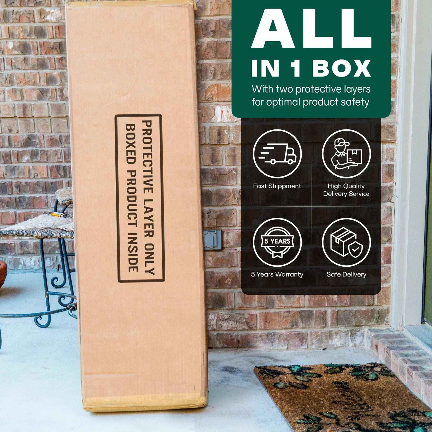 Acacia Callisto Solid Wood Bed Frame and Nightstand Set for a Stylish Bedroom