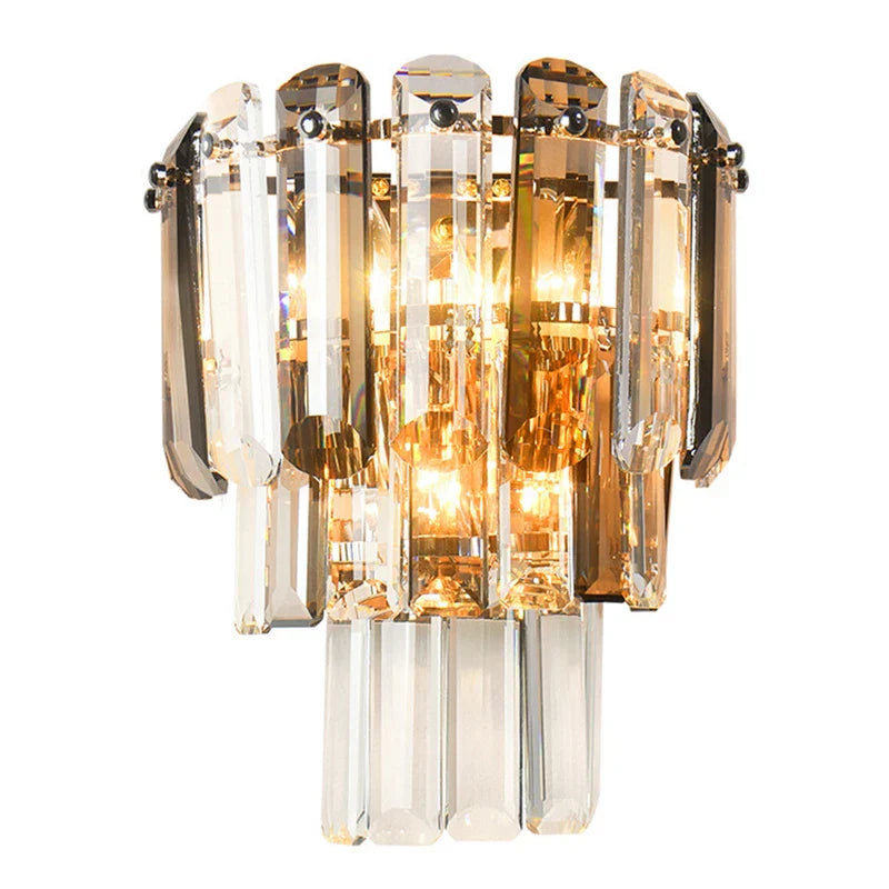 Zoe - Modern Minimalist Light luxury Style Crystal Wall Lamp Living Room TV Background Wall Bedroom Bedside Corridor Decorative Lamp