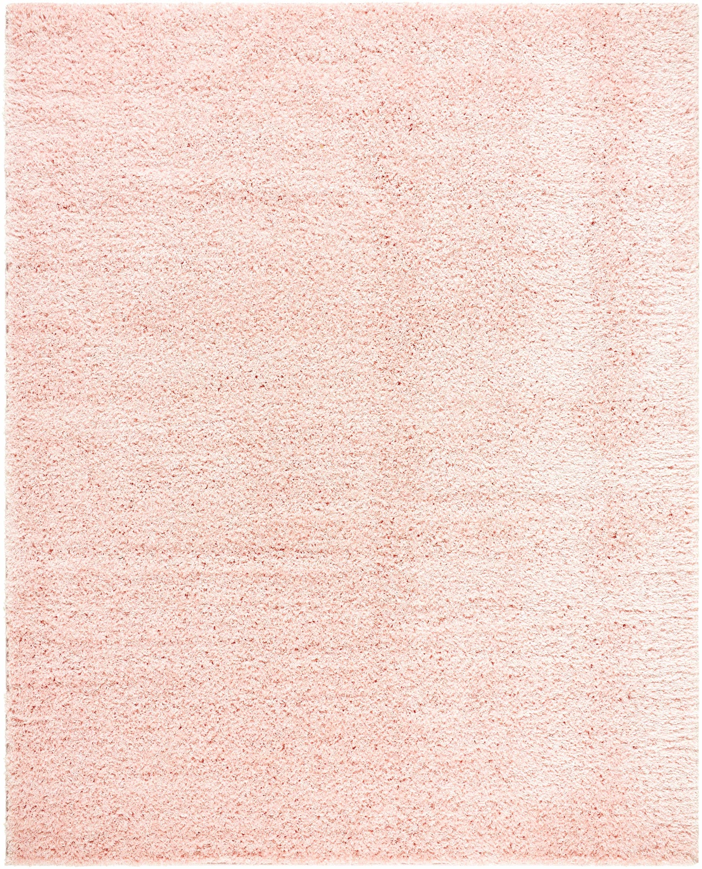 Faina Solid Pink Shag Washable Area Rug - Clearance