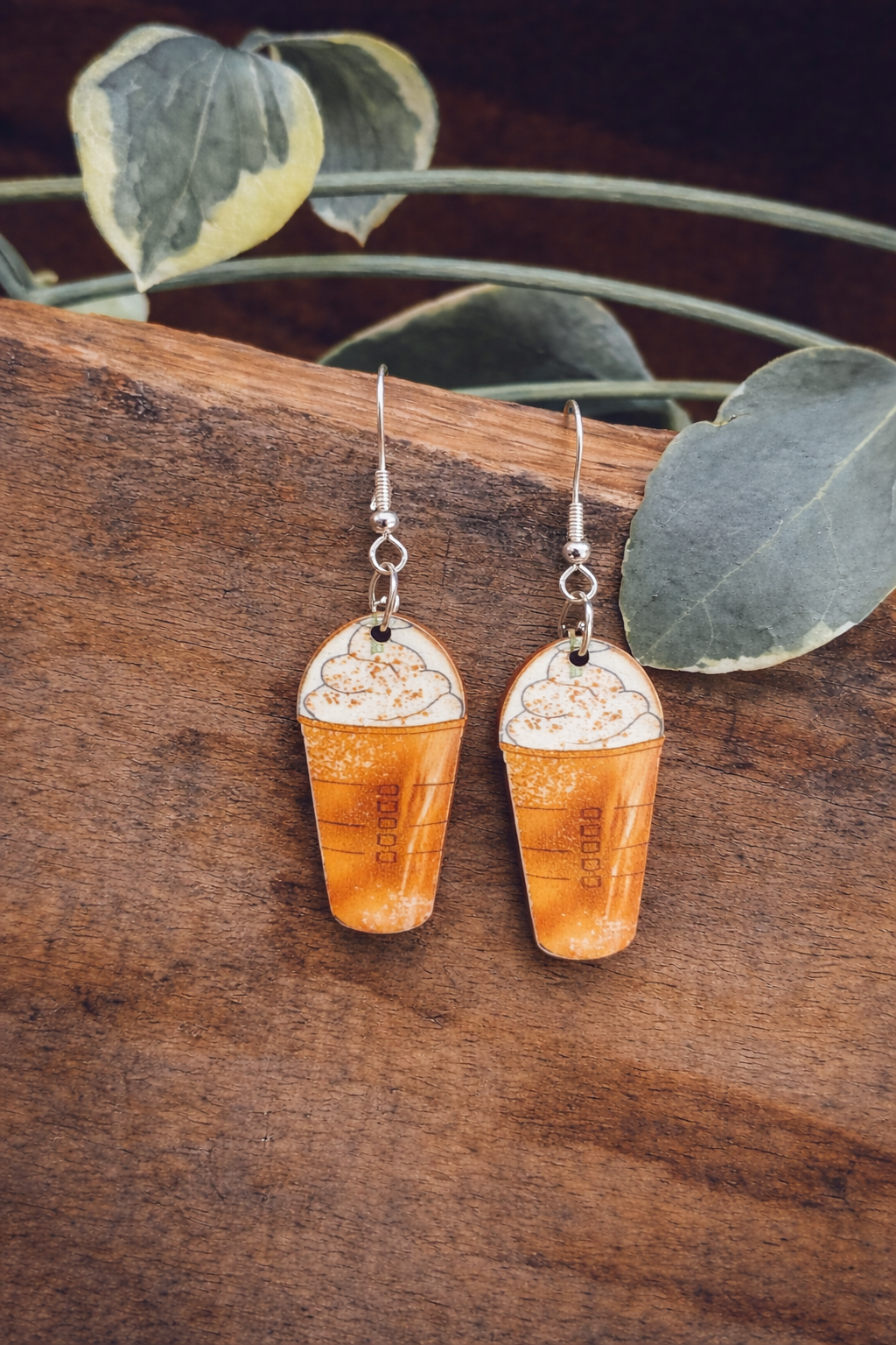 Adorable Coffee Drink Earrings
