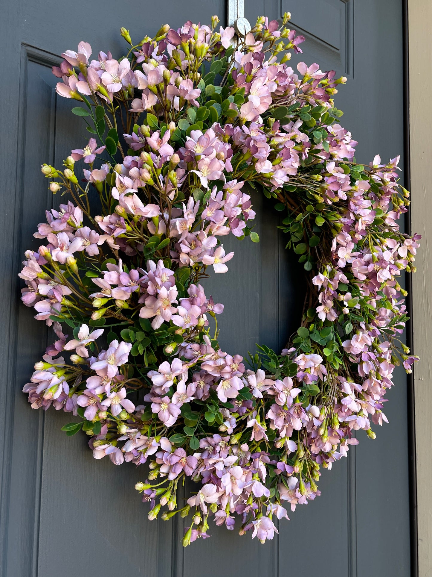 Lavender Blossom Wreath